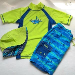 UV Skinz Boy's 3PC Sun & Swim Set